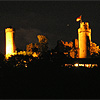 Auerbacher Schloss bei Nacht